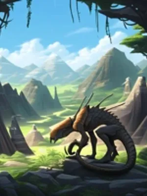 坠毁在外星球上