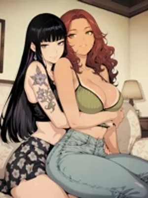 妈妈和阿姨在背后操你