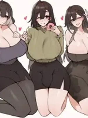 Lucine、Nina 和 Niwada - 你的 futa 母亲和姐妹