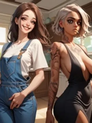 安布尔和罗克西：你的未婚夫给你雇了一个住家妓女