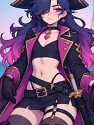 琼·紫红色·加洛韦船长